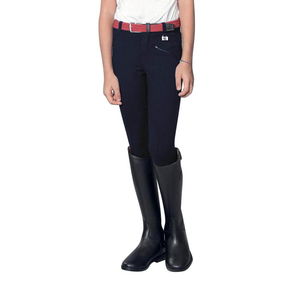 PANTALONE DA EQUITAZIONE BIMBO MOD.KASUMI 09AMA-AB00006 BLU EQUESTRO 