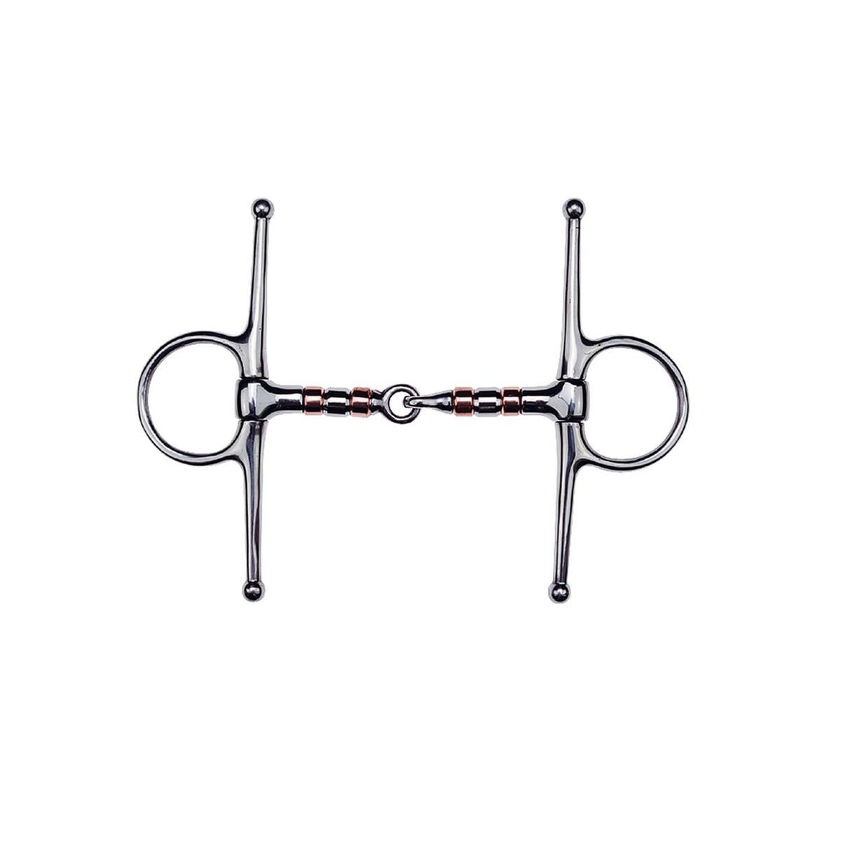 EKKIA Filetto Ad Aste Pieno Spezzato In 2 Con Rulli Rame INOX Filetti Ad Aste 09EK-605780 INOX EKKIA 