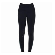 LEGGINS DONNA CON GRIP E TESSUTO TRAFORATO ALLA CAVIGLIA 09CT-PAD170JE115 9999NERO CAVALLERIA TOSCANA