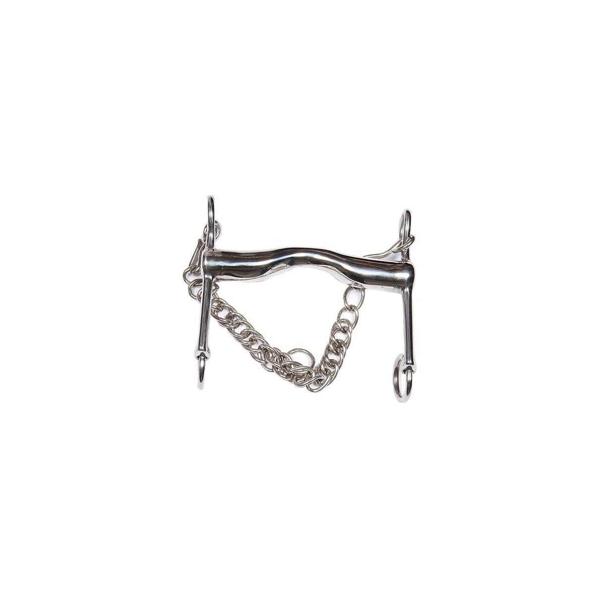 AMAHORSE MORSO INTERO DRESSAGE ASTE FISSE VUOTE Argento IMBOCCATURE ATTACCHI 09UMMO00098 09UMMO00098A INOX AMAHORSE 