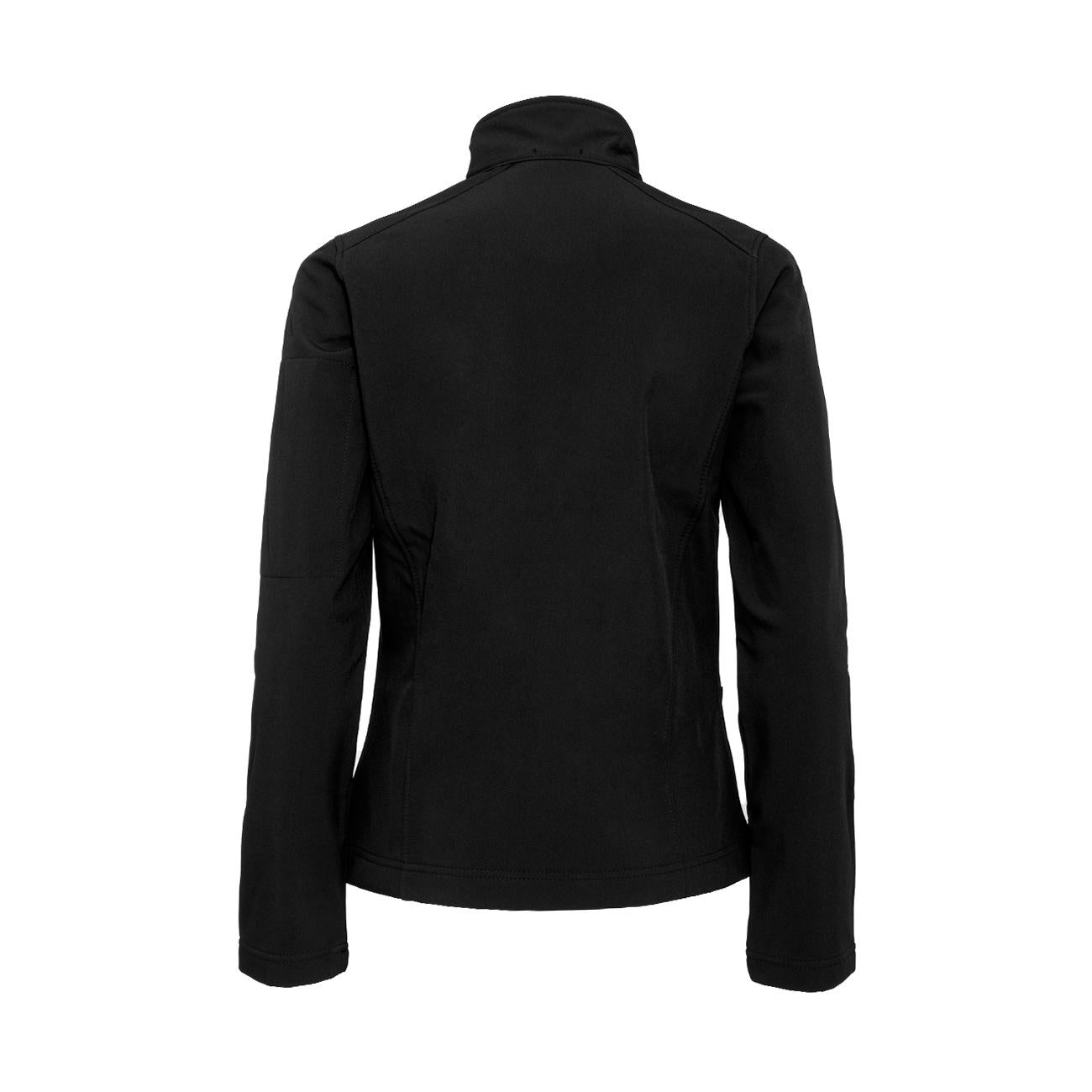 SOFTSHELL DONNA FULL ZIP 09EH-K400 BLACK EQUINE HORSE 