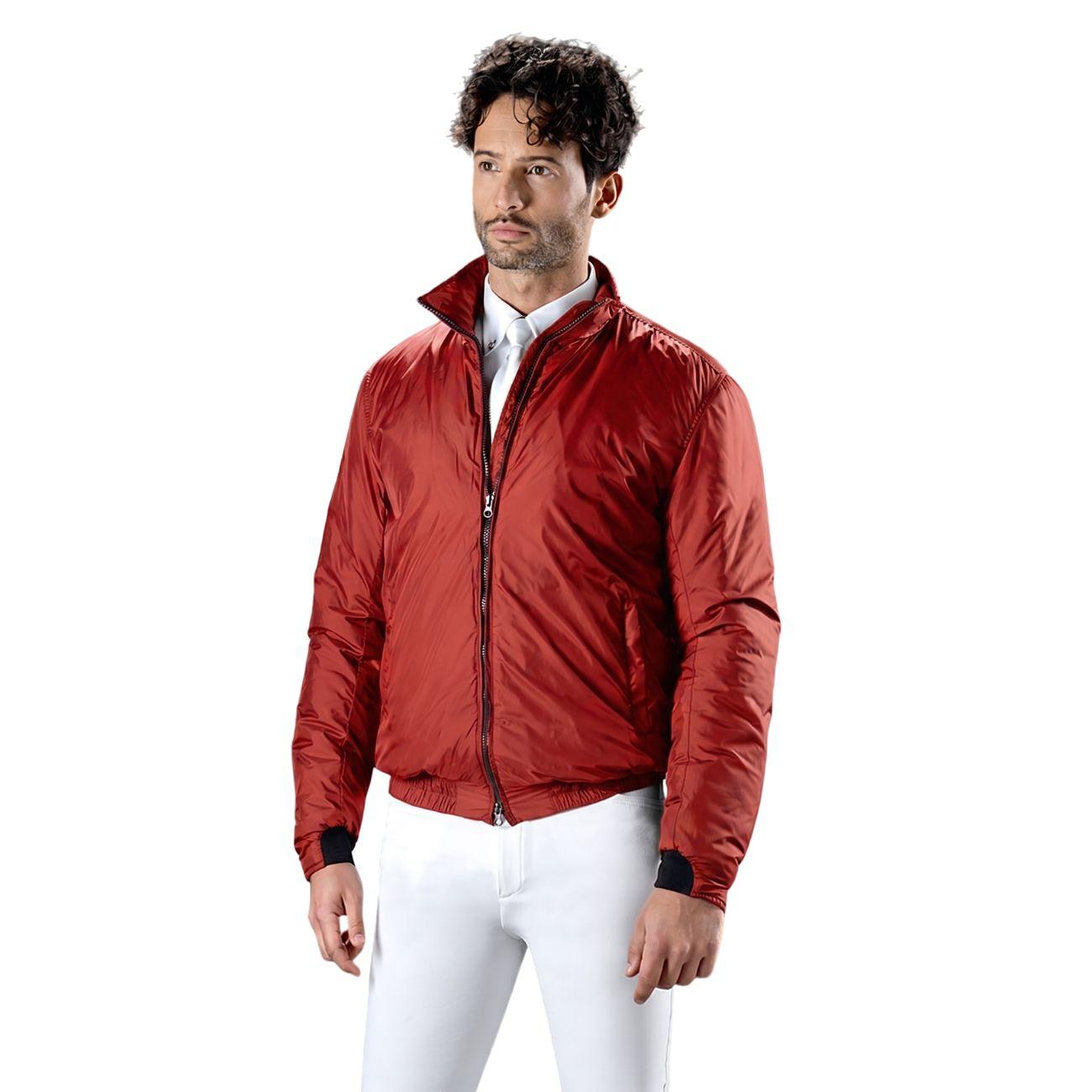 EQUILINE Bomber Westgate Unisex Rosso PM-EQ-121MQ10101 035ROSSO VERMIGLIO 