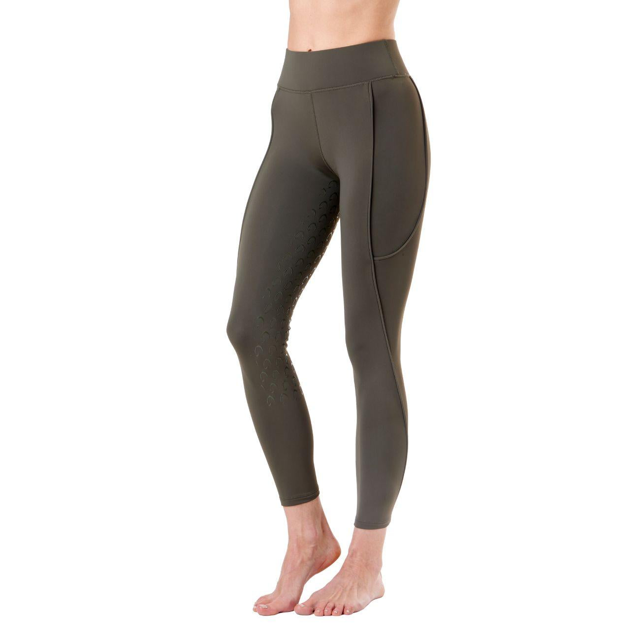 Leggings Da Donna Full Grip Piazza Di Siena Mascheroni Verde 30MA-PIAZZADISIENA GREEN MASCHERONI SELLERIA 