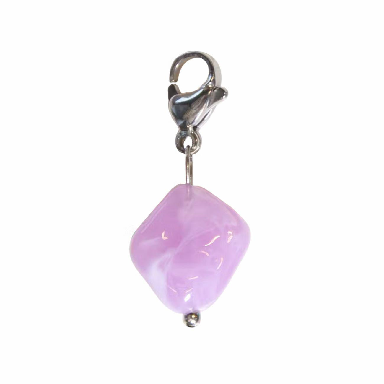 Portafortuna Lucky Charm Stone Kentucky Lilla CH-2023-S 76LIGHTPURPLE KENTUCKY 