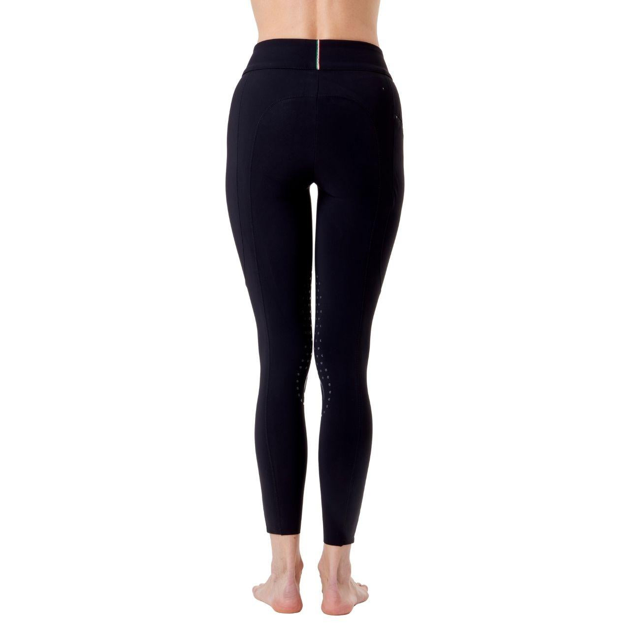 Pantalone Da Donna  Half Grip Venezia Mascheroni Nero 09MA-02VENEZIA 036NERO MASCHERONI SELLERIA 
