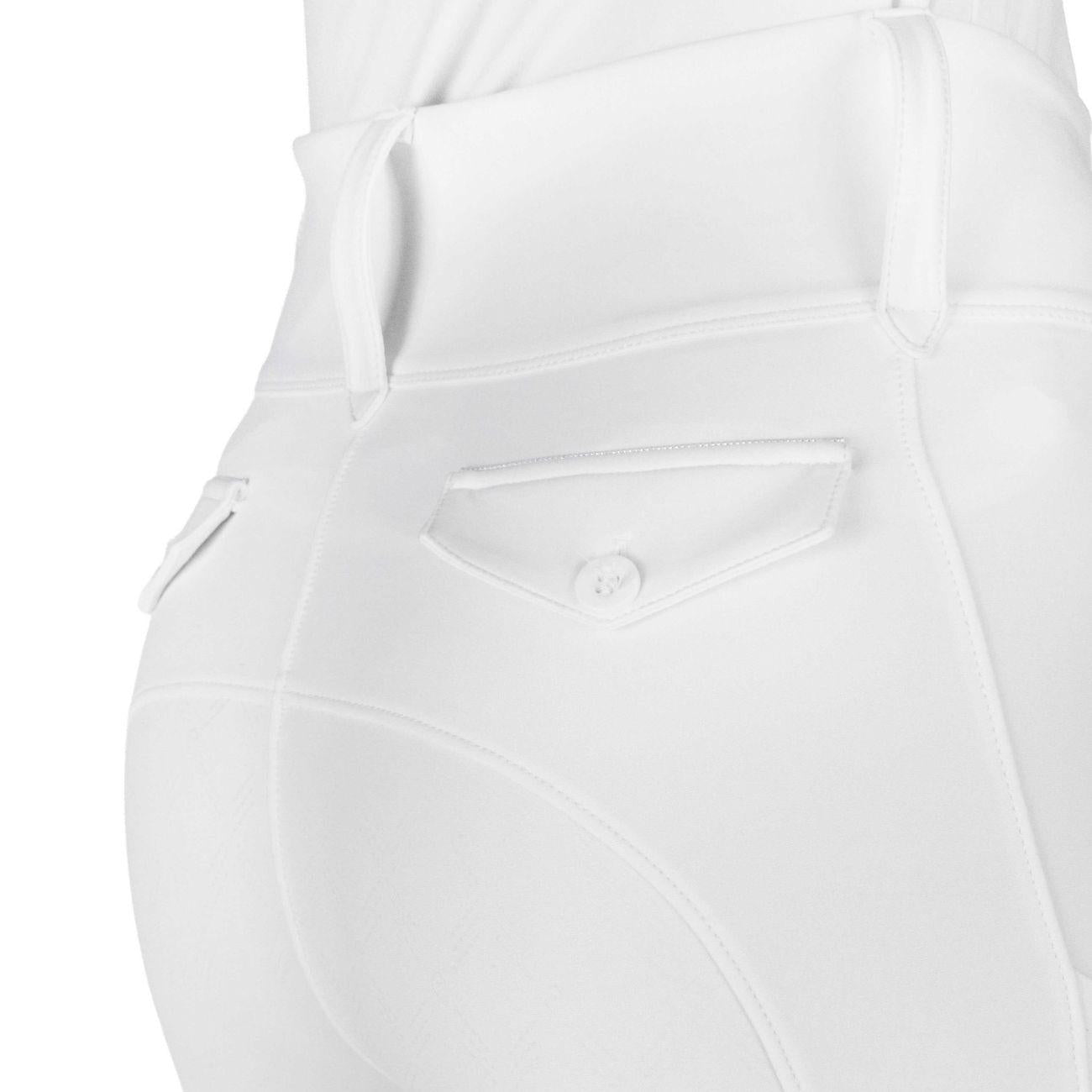 Leggings Da Donna Alizé Bianco 979167 WHITE EQUITHEME 