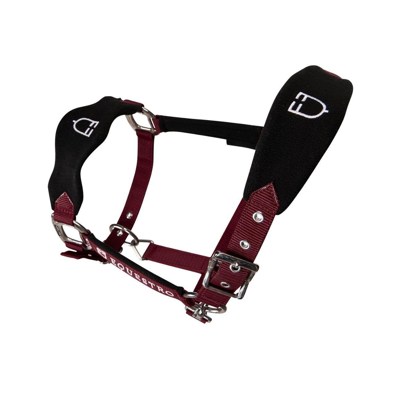Equestro CAPEZZA BURGUNDY Capezzini E Capezze ET05400 BURGUNDY EQUESTRO 