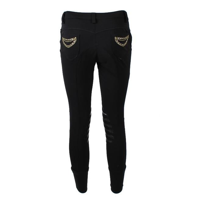 ANIMO N25 Nero Pantaloni Da Equitazione 13AMN25 01NERO ANIMO 