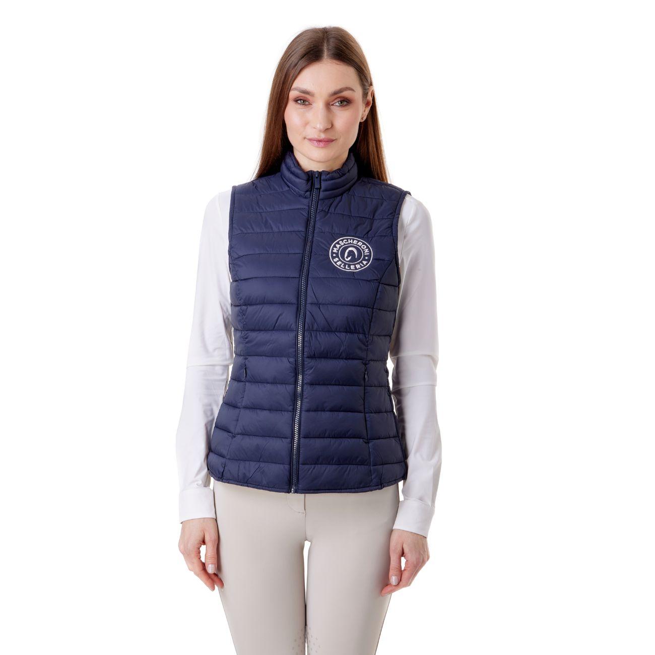 Gilet Imbottito Da Donna Mascheroni Blu 02 BLU MASCHERONI SELLERIA 