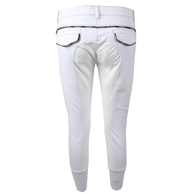 ANIMO Napen 02 Bianco Pantaloni Da Equitazione 12AMNAPEN 02BIANCO. ANIMO 