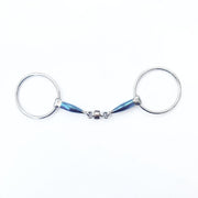 Filetto Ad Anelli Spezzato In 3 Con Rullo Equine Horse 30MA-#27 SWEET IRON EQUINE HORSE 