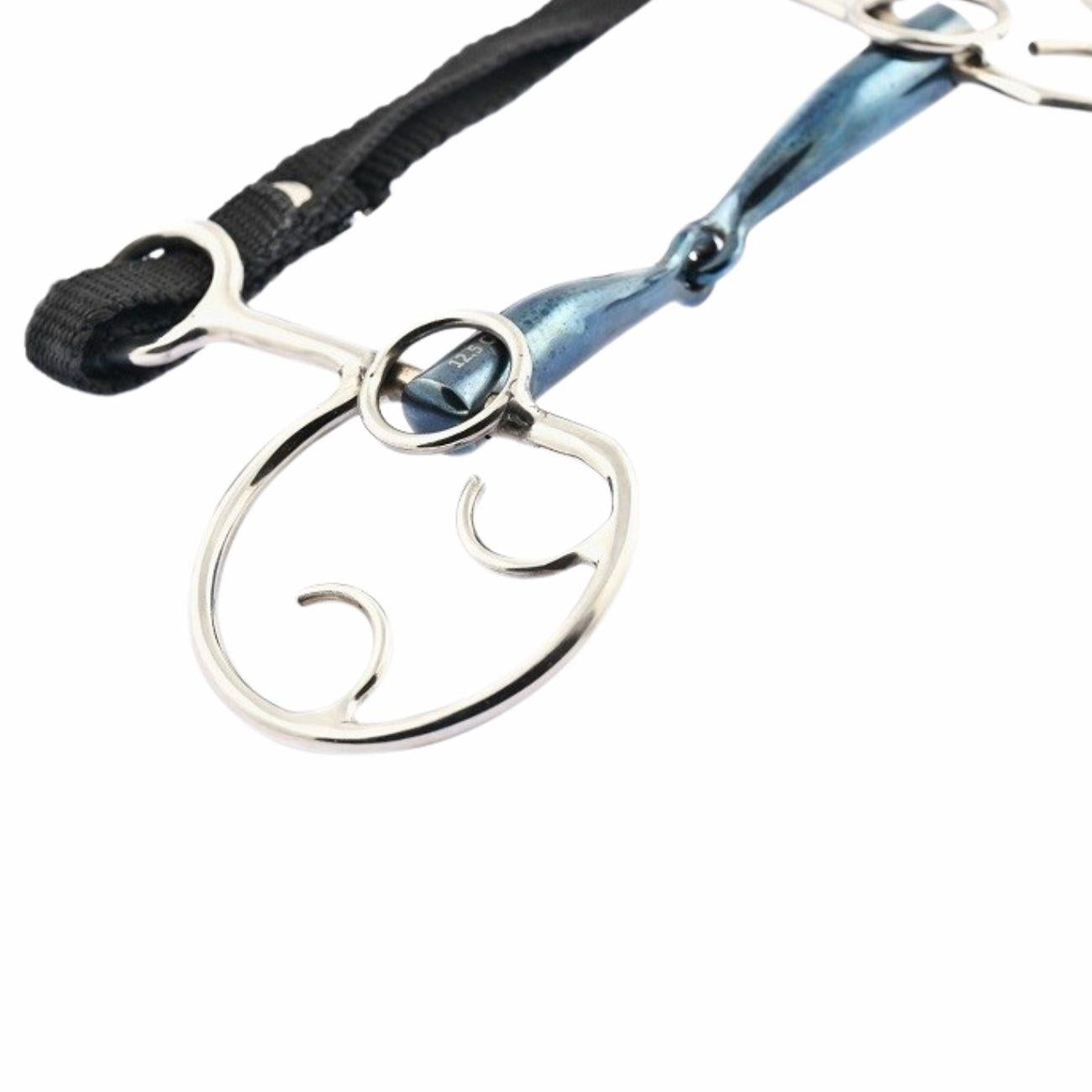 JUMP'IN BAUCHER GOYO AGA BLUE STEEL SPEZZATO IN 2 JUMP'IN Blue steel filetti ad anelli 0074BLUE STEEL 09JU0074 BLUE STEEL JUMP'IN 