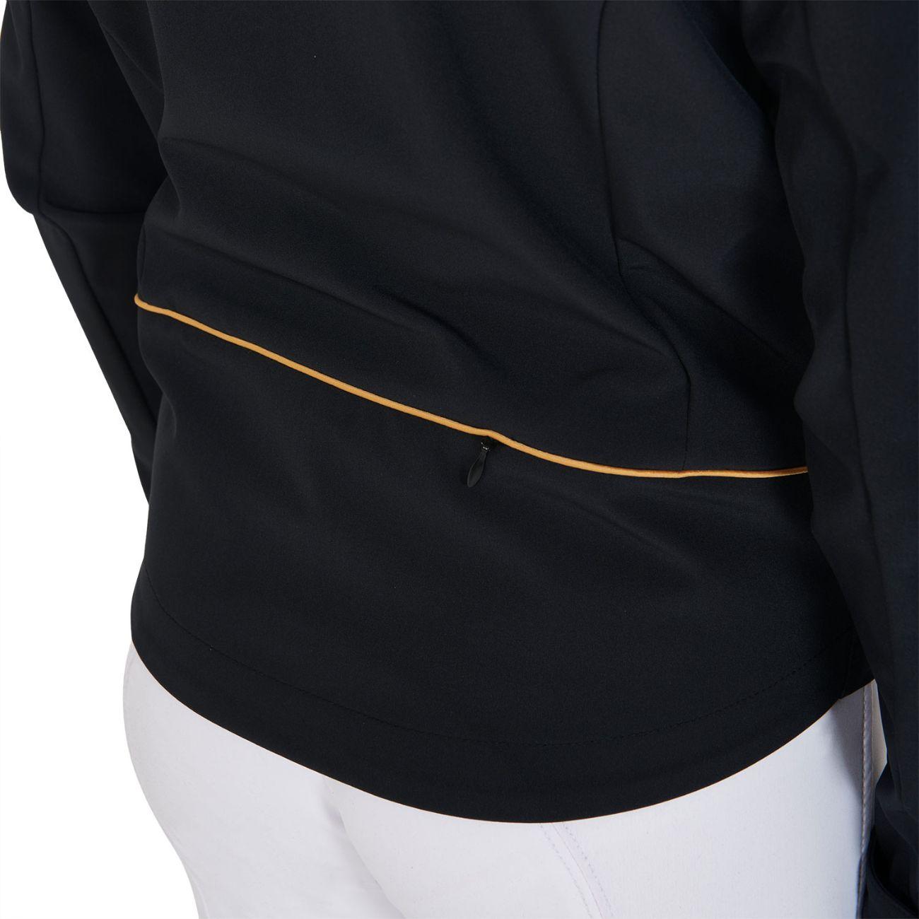 EQUESTRO Softshell Tecnico Junior ETKU00031 BLACK EQUESTRO 