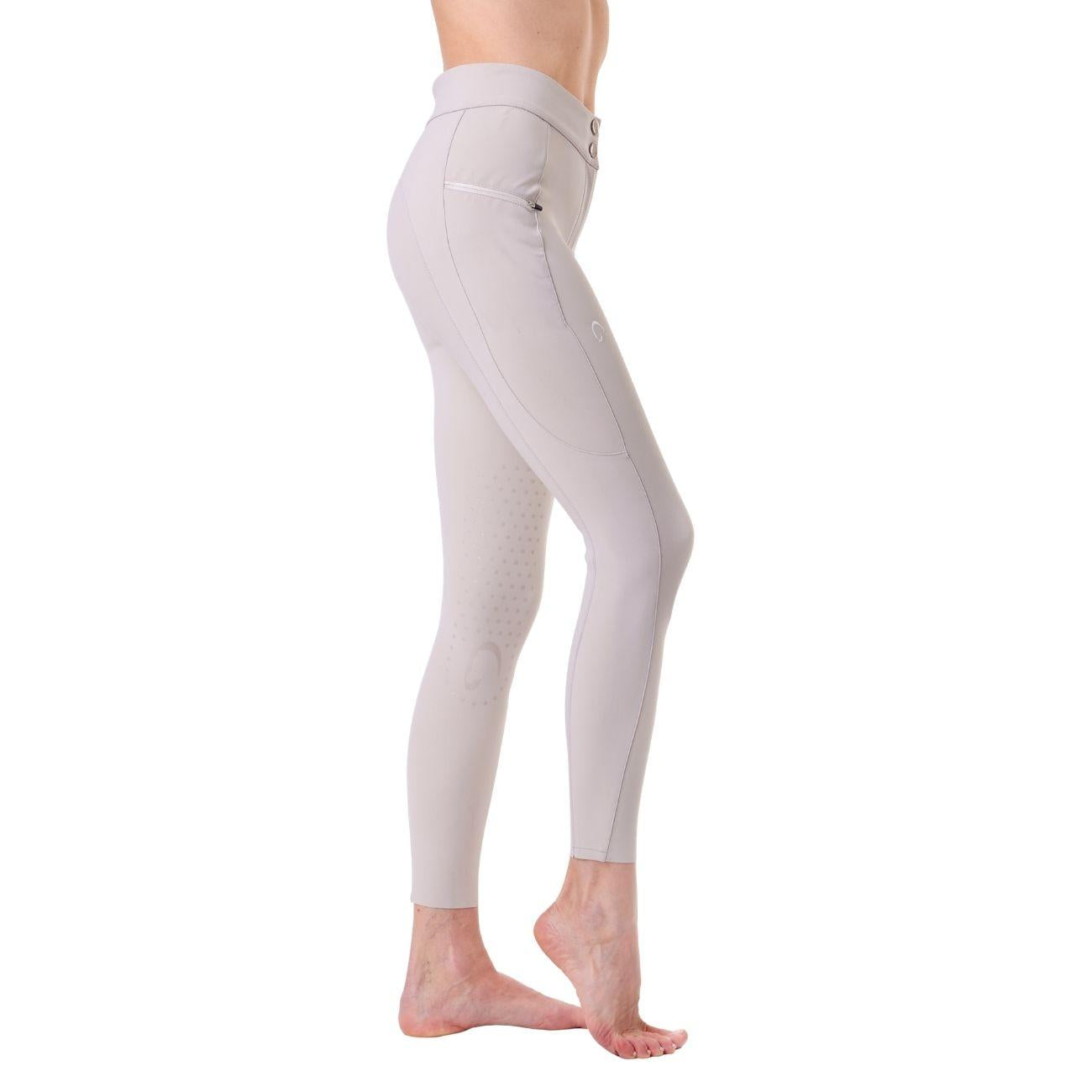 Pantalone Da Donna Half Grip Venezia Mascheroni Beige 09MA-02VENEZIA 361BEIGE MASCHERONI SELLERIA 