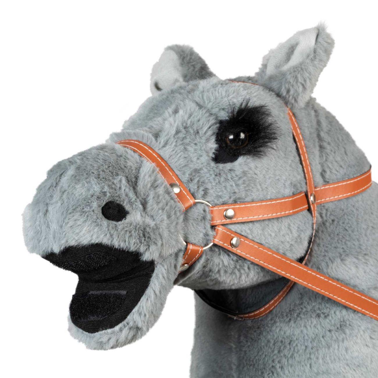 Cavallo Hobby Horse Grigio ETHH00001 GREY EQUESTRO 
