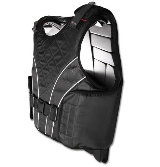 Waldhausen BUSTINO JUNIOR 'SWING GUARD P11' CON ZIP Nero BUSTINI PROTETTIVI 09WL2148-J BLACK WALDHAUSEN 