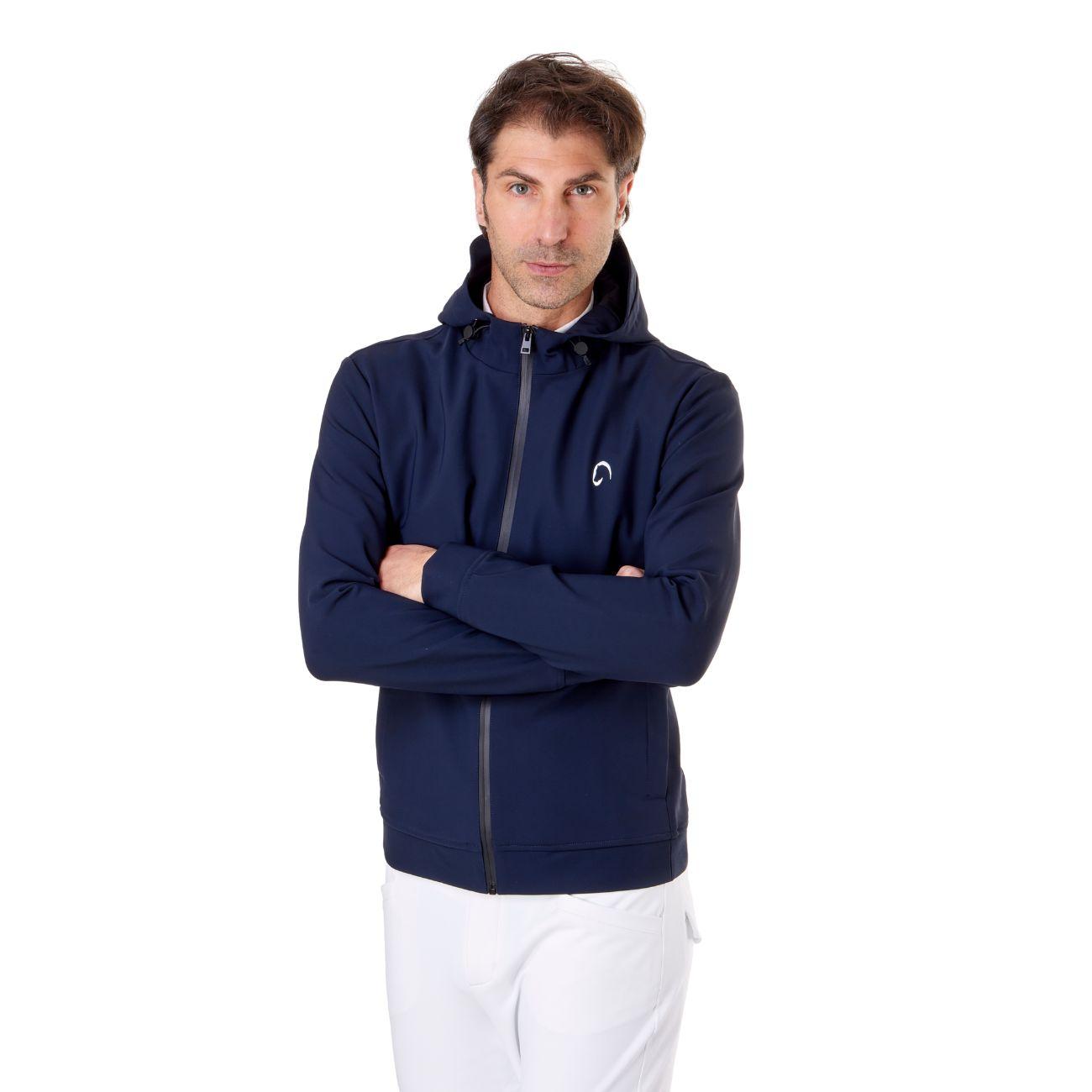 Softshell Mascheroni Uomo Leggero Estivo Blu MASUSFT02-NOPILE BLUE MASCHERONI SELLERIA 