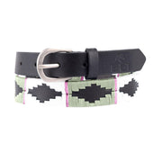 Cintura In Cuoio Modello Gemma Elt Grigio 32380 BLACK PEBBLE GRAY ELT 