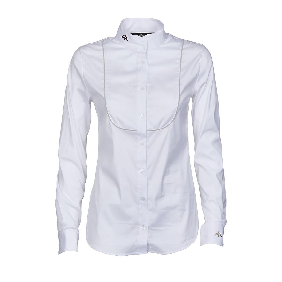 CAMICIA DA EQUITAZIONE DONNA M/L MOD.GRACE MAKEBE 20MAK-CDL BIANCO MAKEBE 