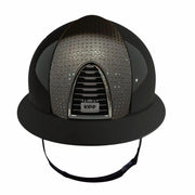 Cap Kep Italia Cromo 2.0 Polish Con Fronte Specchiato Con Tessuto Incrociato E Visiera Polo Nero CRPL2.0658 NERO KEP ITALIA 