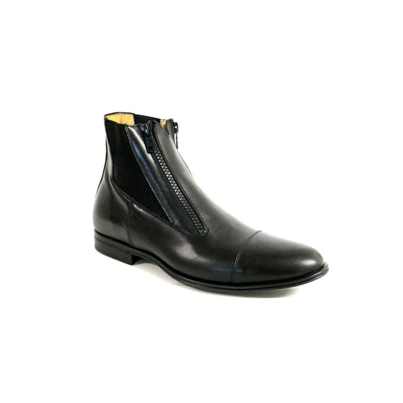 Stivaletto Pelle 'Z2/S Passion' Parlanti Roma 09PTZ2/SPASSION NERO PARLANTI ROMA 