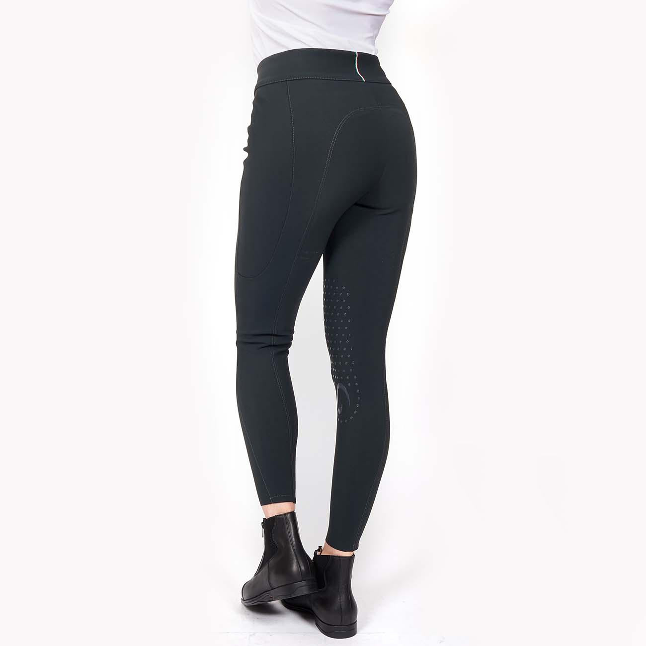 PANTALONE DA EQUITAZIONE DONNA VITA ALTA CON GRIP 09MA-02VENEZIA 344ANTRACITE MASCHERONI SELLERIA 