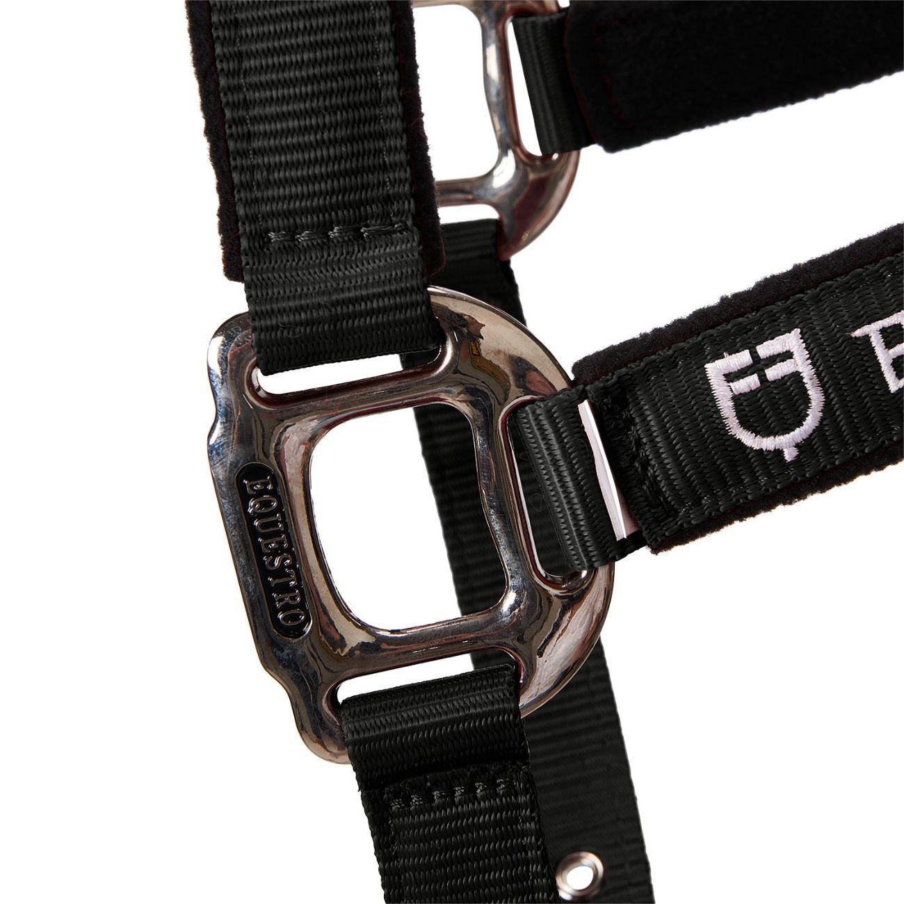 Capezza  Con Lunghina Modello Shiny Fittings CA0032 BLACK EQUESTRO 