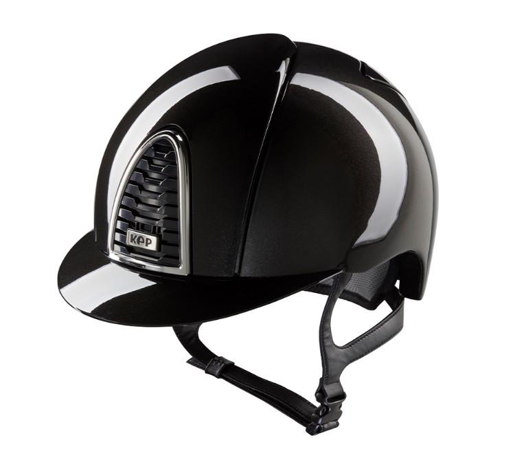 Cap Kep Italia Cromo 2.0 Shine Con Visiera Standard Nero CRS2.1 BLACK KEP ITALIA 