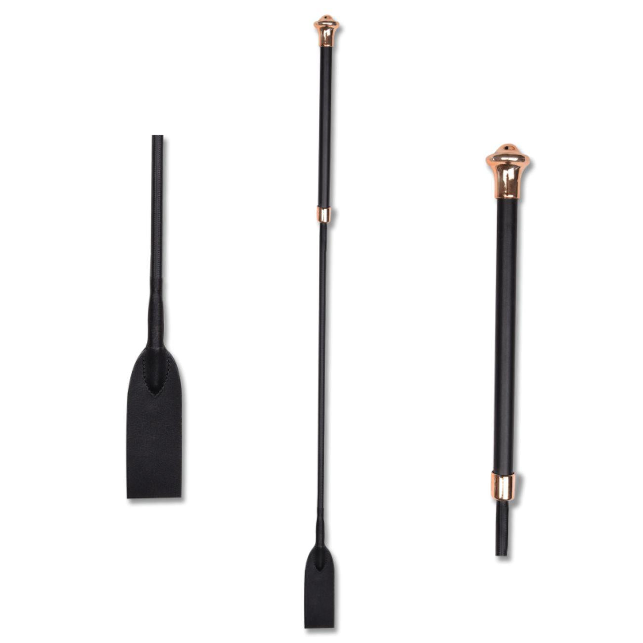 Frusta Da Salto 65cm Waldhausen Nero/Oro Rosa 14118 00BLACK/ROSEGOLD WALDHAUSEN 