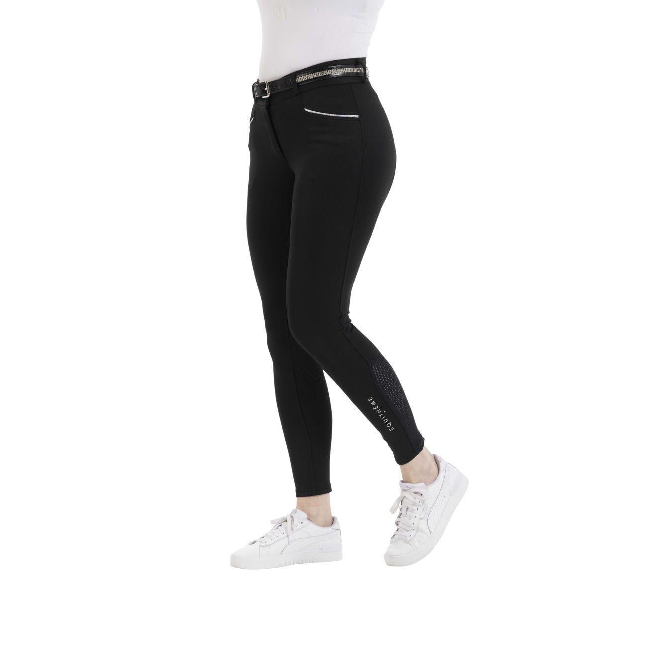 Pantaloni Da Donna Claudine Equitheme Nero 979788 2NERO EQUITHEME 