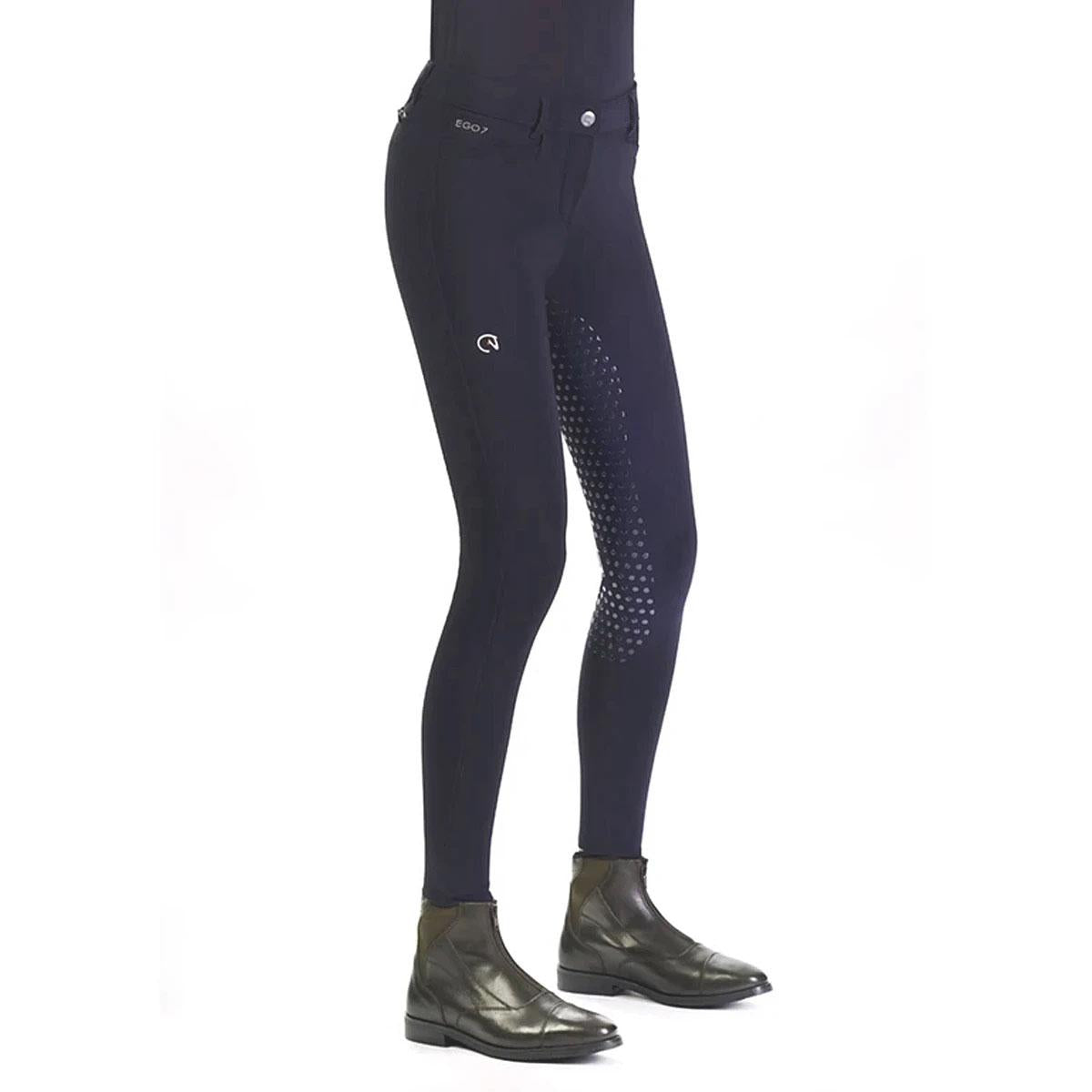 PANTALONE DA EQUITAZIONE DONNA FULLGRIP MOD.FG 09EGO-FG-DRESS NAVY EGO7