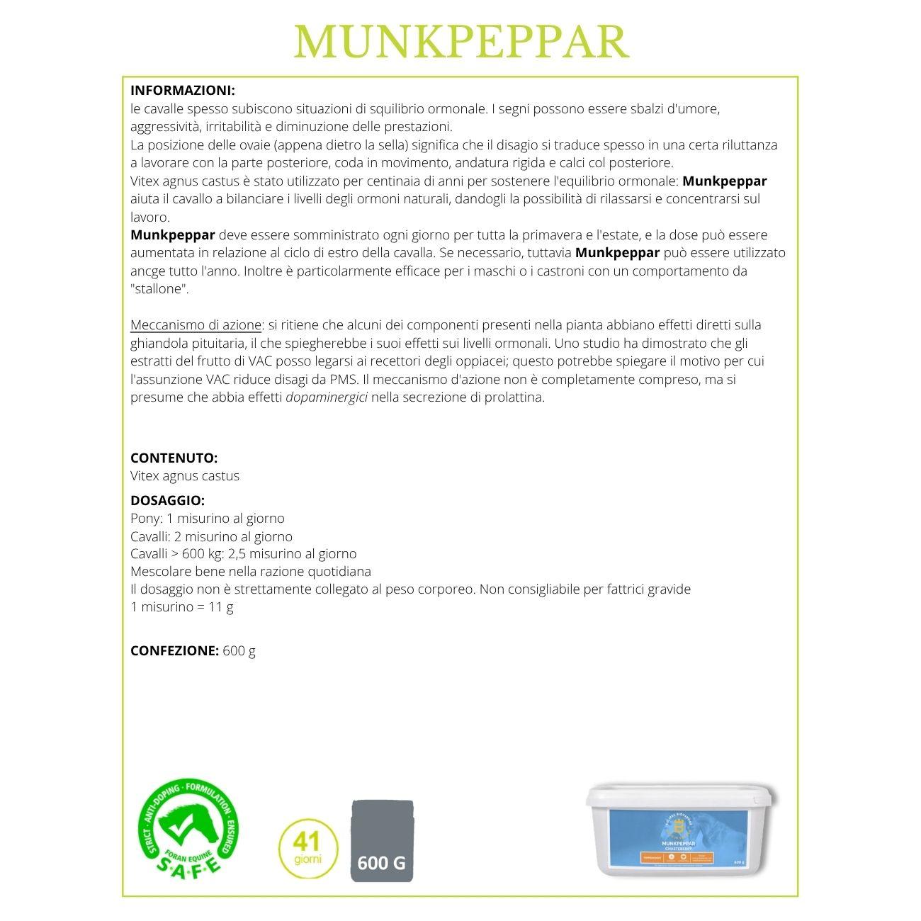 Munkpeppar 600g Eclipse Biofarmab 1141 NEUTRO ECLIPSE BIOFARMAB 