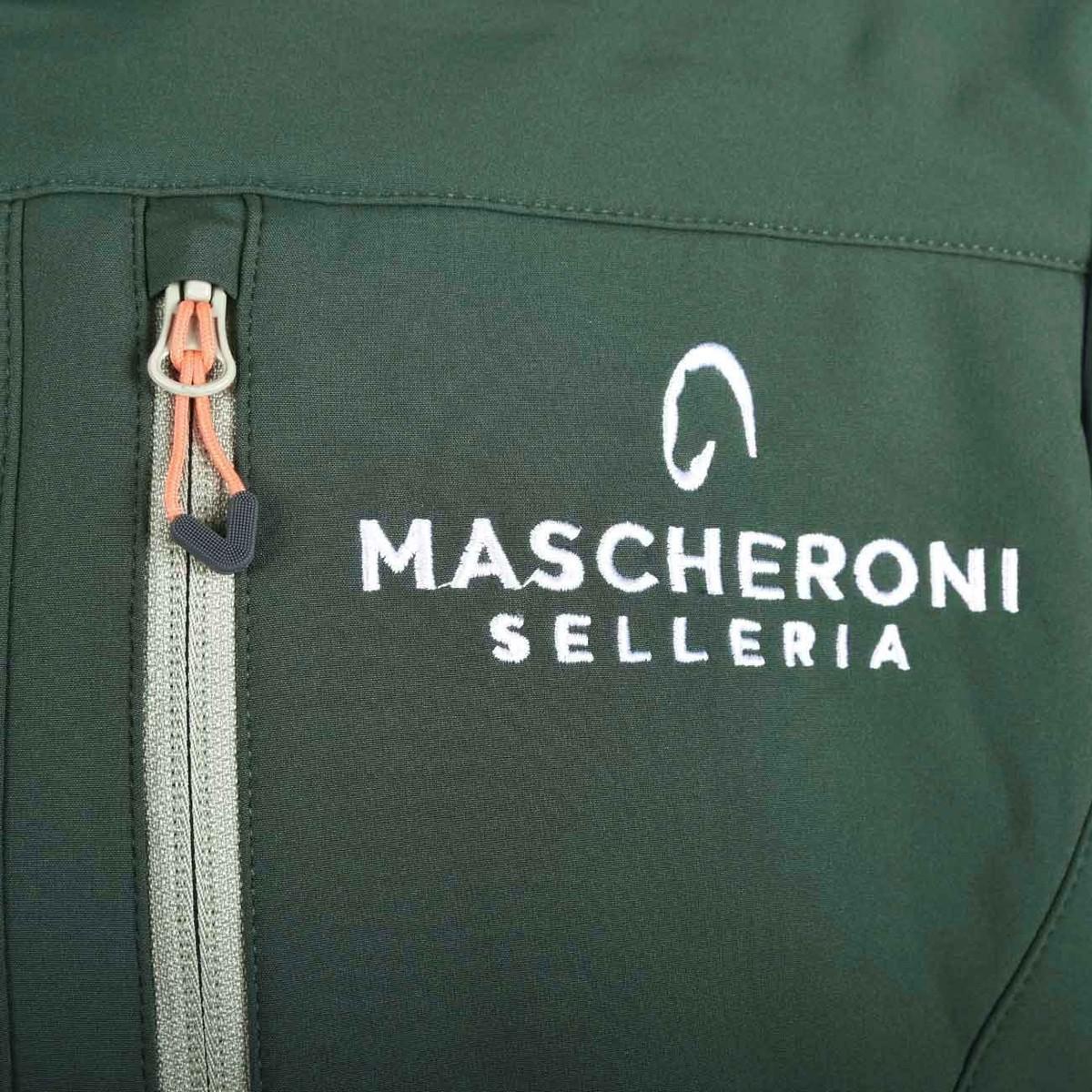 Softshell Uomo Full Zip Mascheroni Verde 09MA-1A01787N-SZLN950 VERDE MASCHERONI SELLERIA 