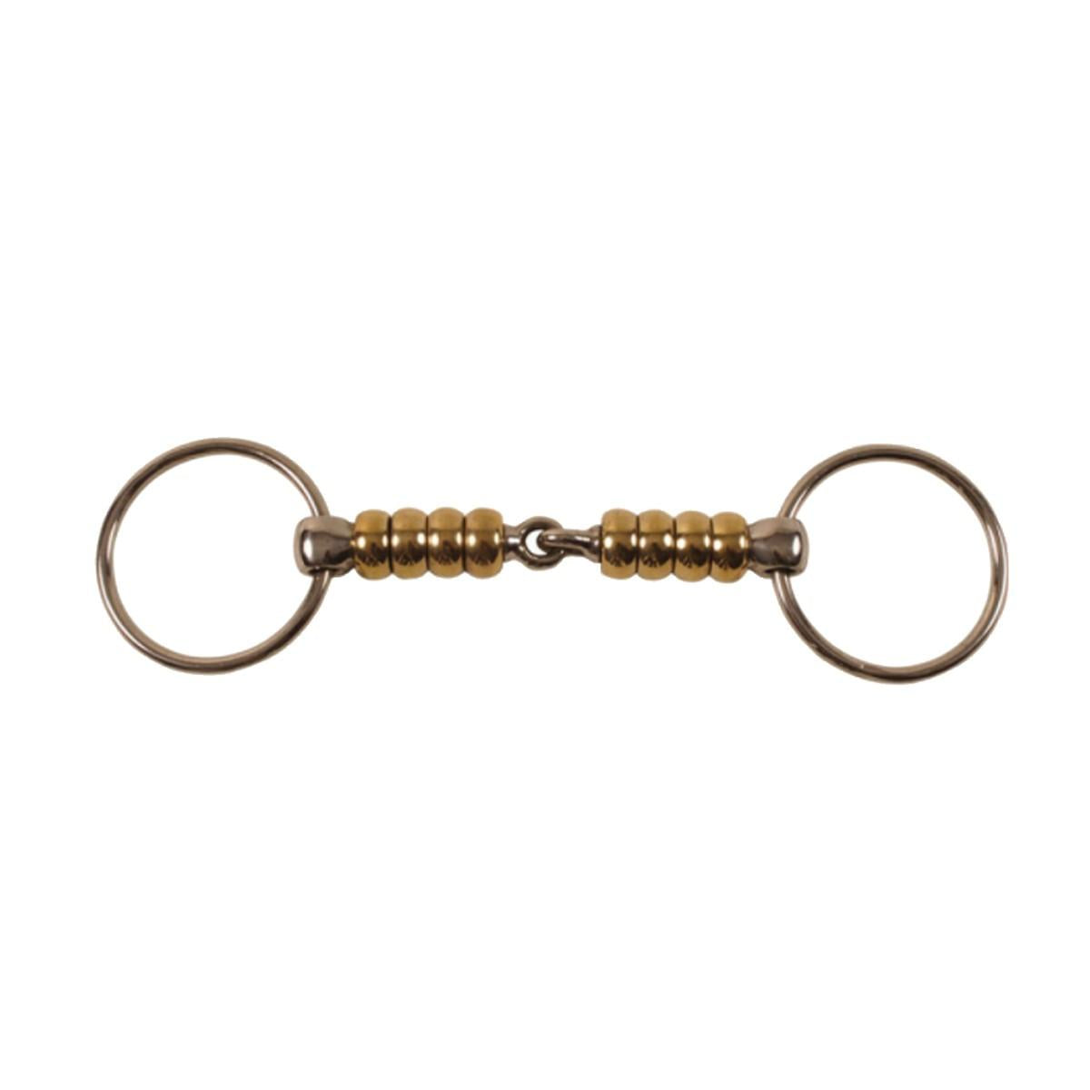 Filetto Ad Anelli Spezzato In Due Con Rulli Amahorse 09UMMO00011 RAME AMAHORSE 