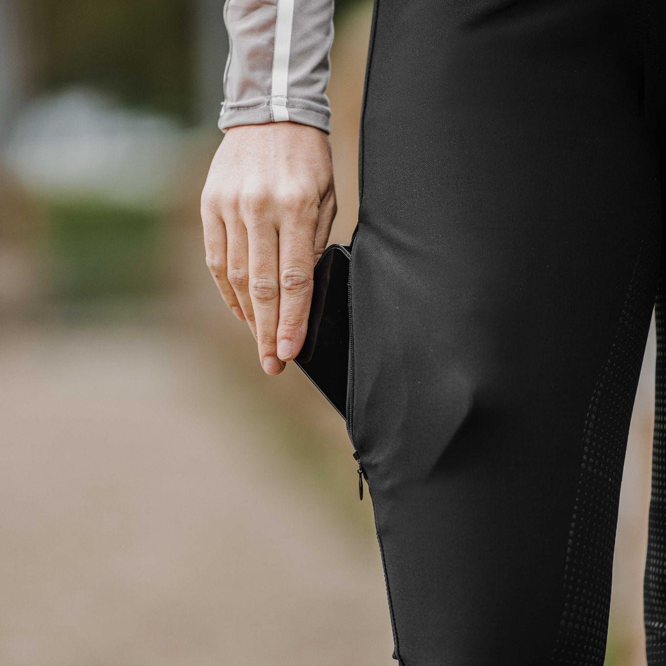 Pantaloni Beverly Equitheme Nero 979825 BLACK EQUITHEME 