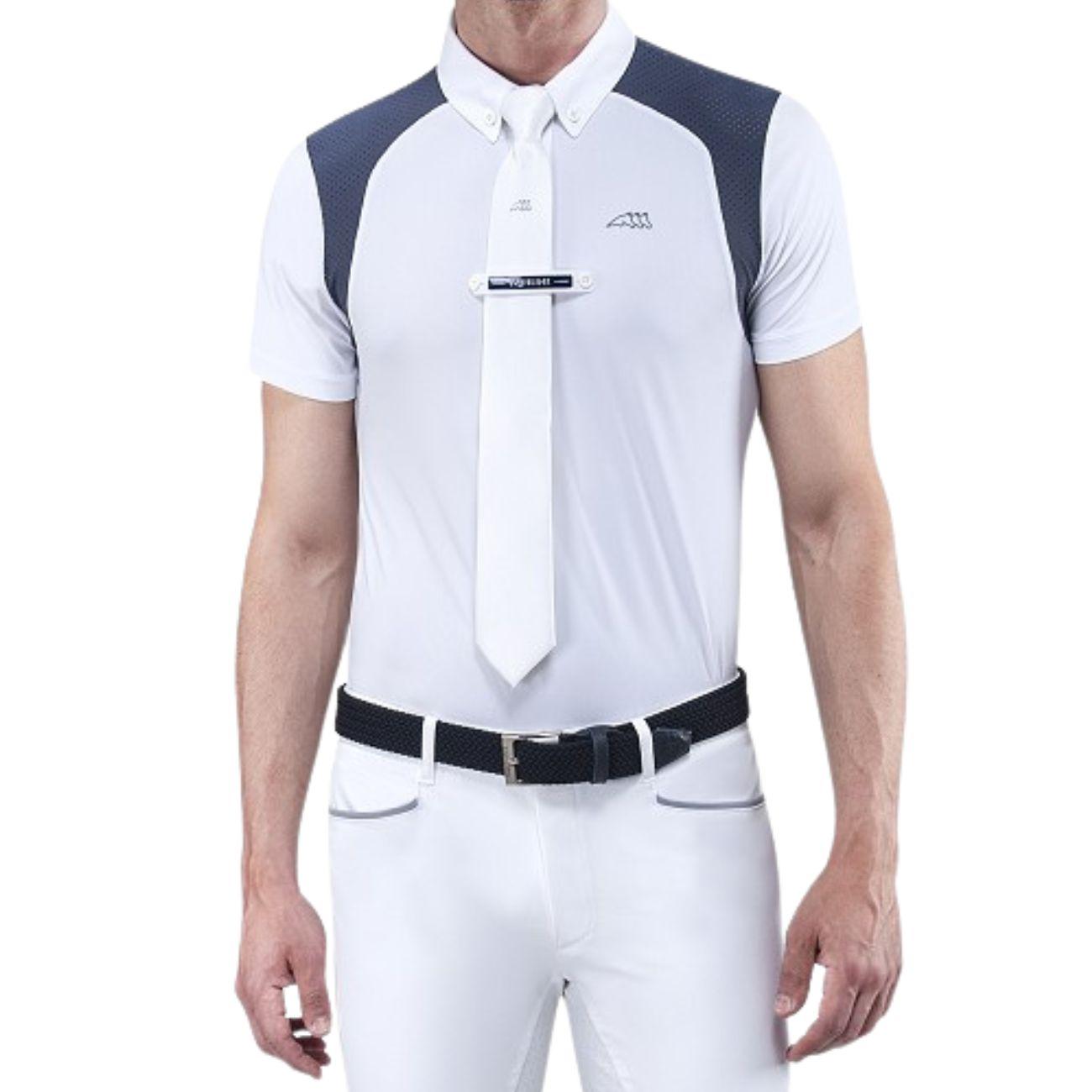 EQUILINE Polo Uomo Da Concorso Elio PM-EQ-H00479 001WHITE 