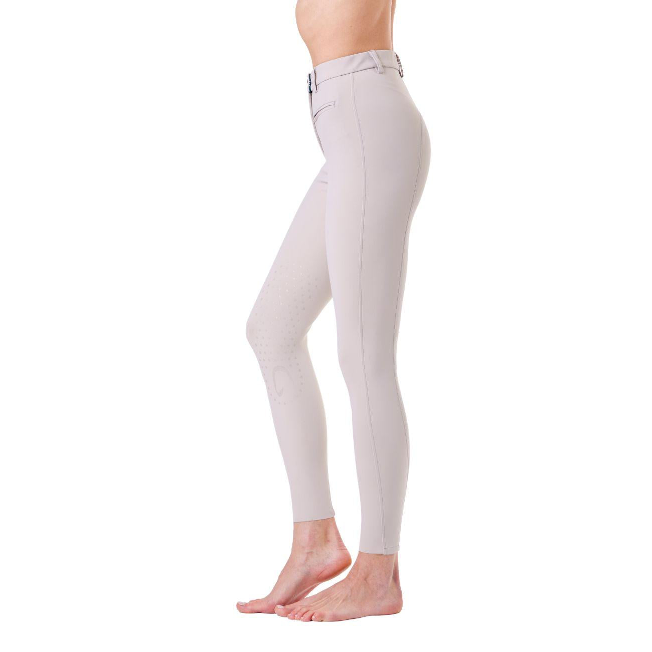 Pantalone Da Equitazione Da Donna Half Grip Parigi Mascheroni Beige 09MA-05PARIGI 361BEIGE MASCHERONI SELLERIA 