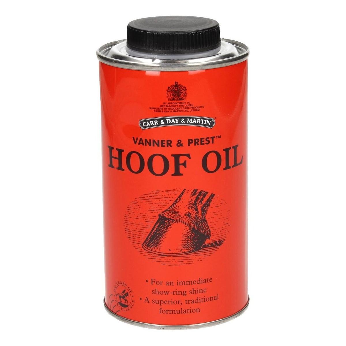 Carr & Day & Martin VANNER & PREST HOOF OIL 500ml. - cura cavallo/cuoio 09CD30100 NEUTRO CARR AND DAY AND MARTIN 