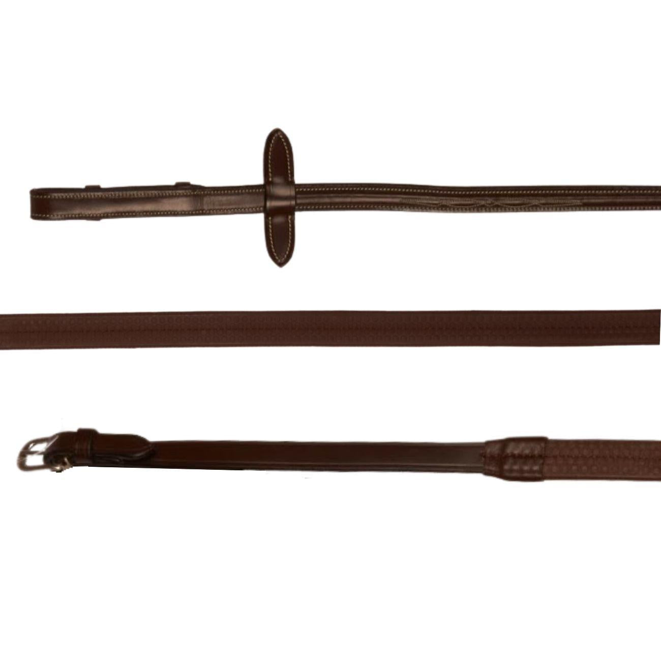 Redini In Cuoio Mascheroni Marrone 30MA-HGE-290922-05 DARK BROWN MASCHERONI SELLERIA 