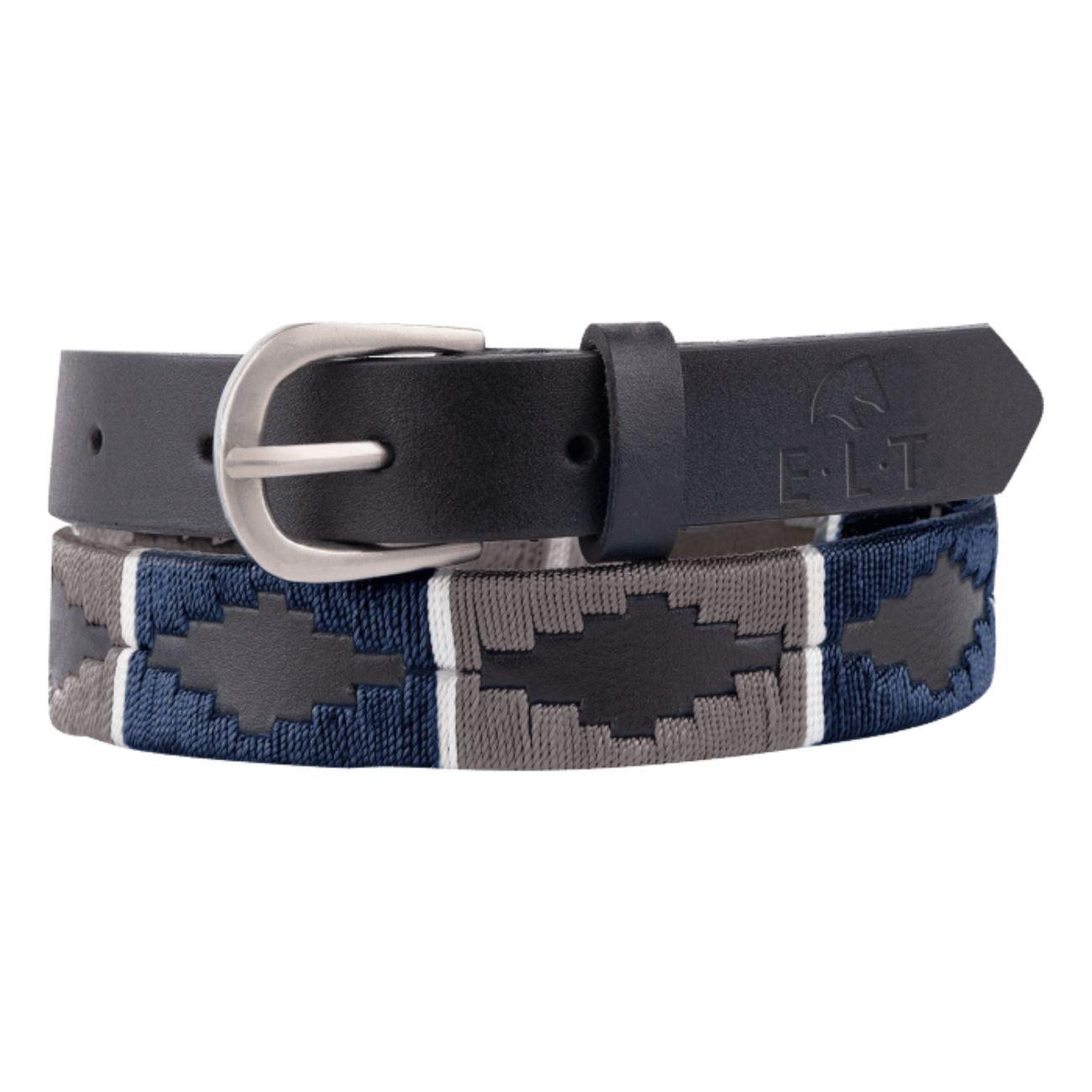 Cintura In Cuoio Modello Gemma Elt Asfalto 32380 15BLACK/ASPHALT ELT 