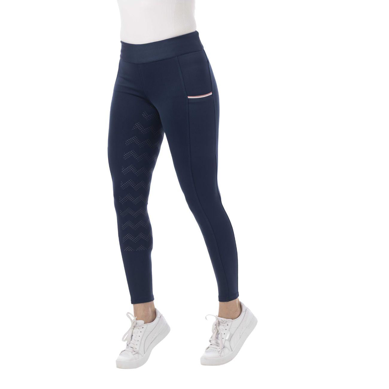 Leggings Da Donna Agadir Riding World Blu 989501 NAVY RIDING WORLD 