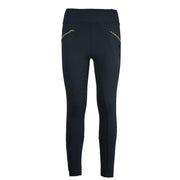 Leggings Donna Full Grip Con Tasche Mascheroni Blu 29MA-LEGGINGSMASK BLU MASCHERONI SELLERIA 