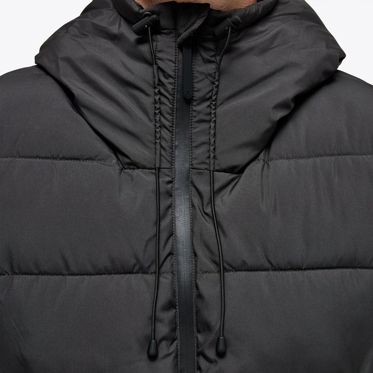 PIUMINO UOMO CON CAPPUCCIO IN NYLON CAVALLERIA TOSCANA 29CT-GIU267NY096 9999BLACK CAVALLERIA TOSCANA 