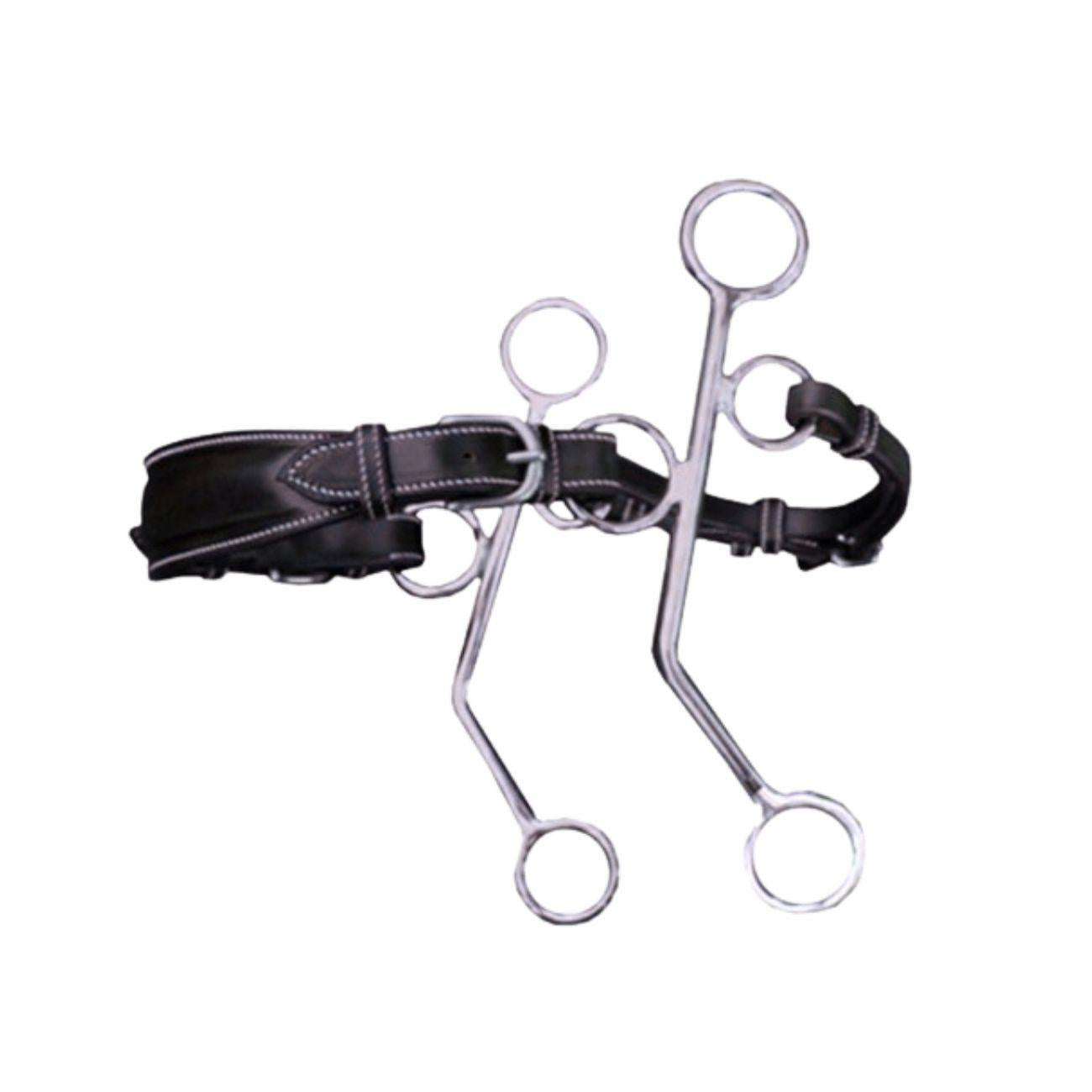 JUMP'IN FULL CHEEK LEATHER HACKAMORE JUMP'IN Nero hackamore 0091CUNERO 09JU0091CU NERO JUMP'IN 
