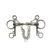 Pelham Spezzato In Due Ad Aste Corte Tattini 1619999 NEUTRO TATTINI 