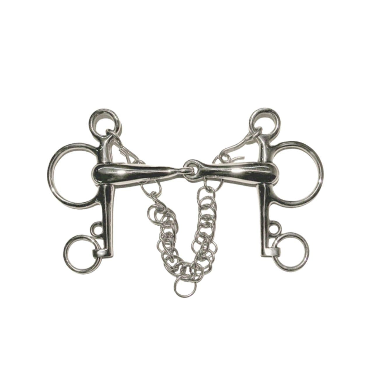 Pelham Spezzato In Due Ad Aste Corte Tattini 1619999 NEUTRO TATTINI 