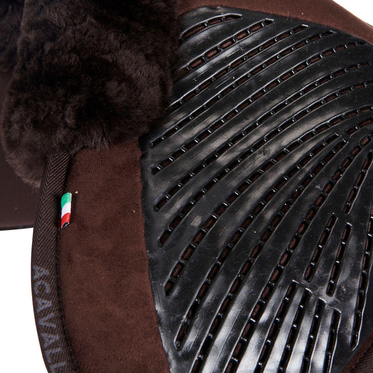 Compensatore Da Salto Close Contact Shape Acavallo Marrone/Marrone AC235 BROWN SHEEPSKIN BROWN ACAVALLO 