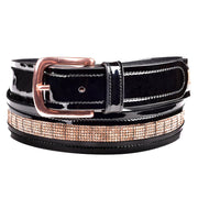 Cintura In Cuoio Con Fibbieria Rose Gold ELT 09WL-32181 ROSE COL CRYSTALS ELT 