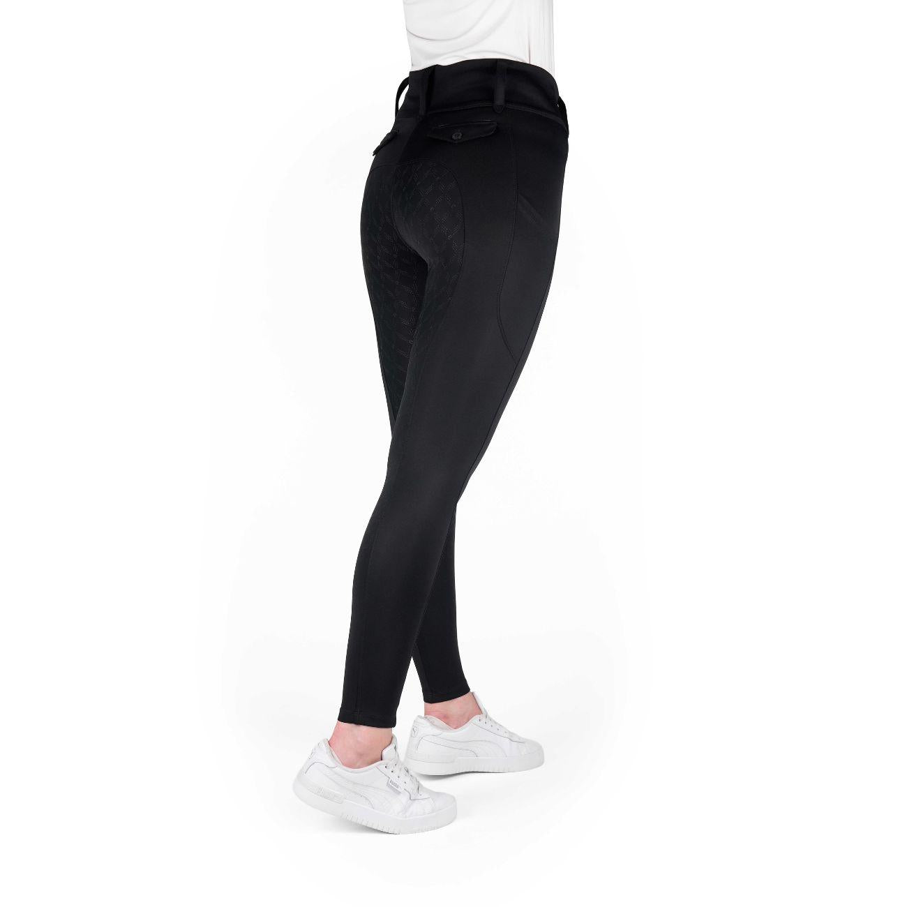 Leggings Da Donna Alizé Nero 979167 BLACK EQUITHEME 