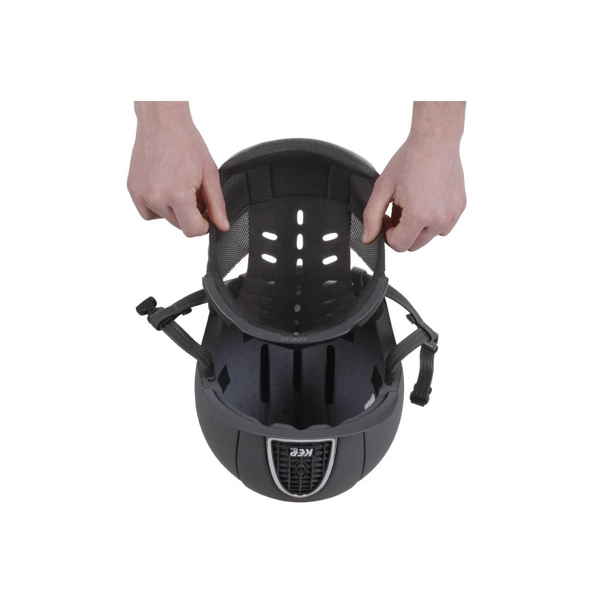 KEP ITALIA Imbottitura Interna Cromo Nero nan per caschi da equitazione 09KECRX NERO KEP ITALIA 
